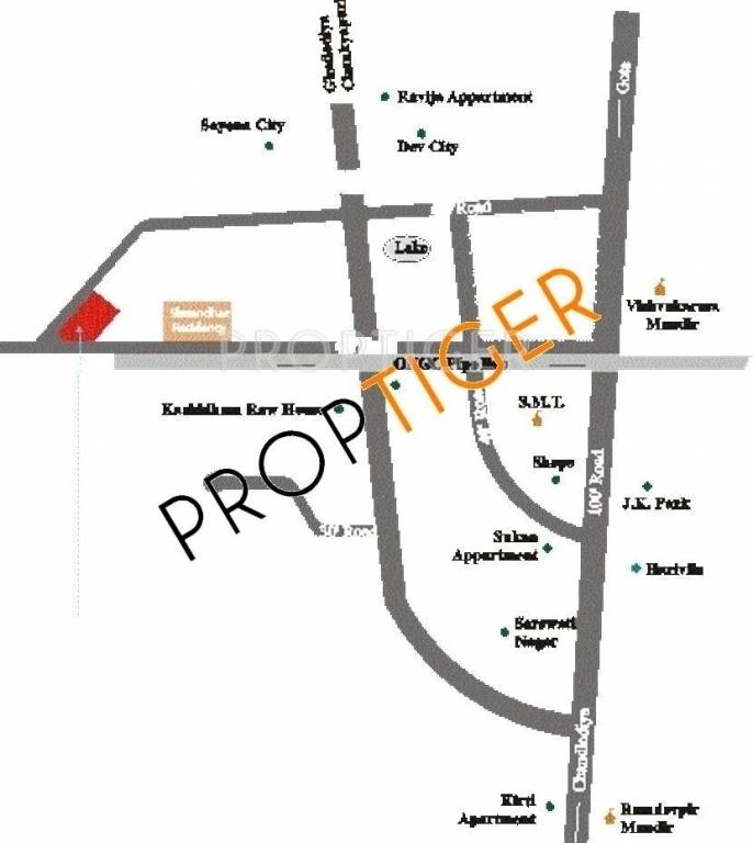 Images for Location Plan of Simandhar Developers Simandhar Silver