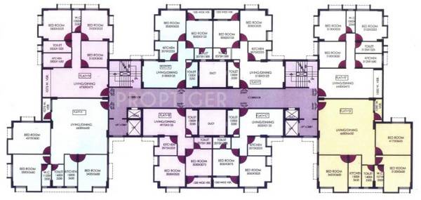 Images for Cluster Plan of Emjay Shyam Residency