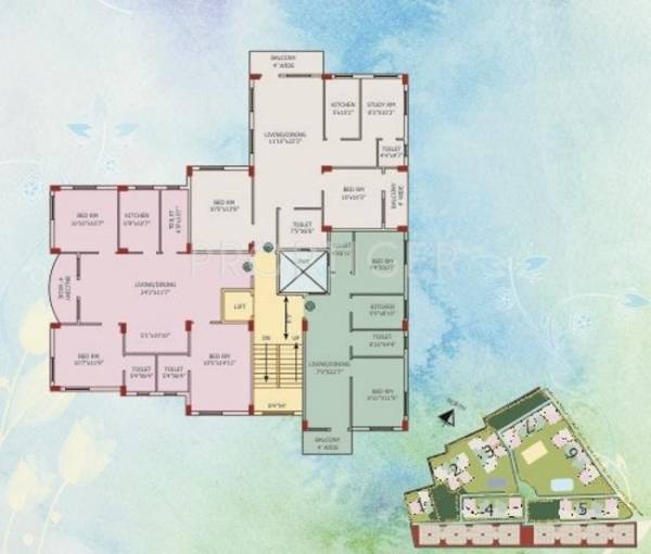 Images for Cluster Plan of Emjay Shyam Residency