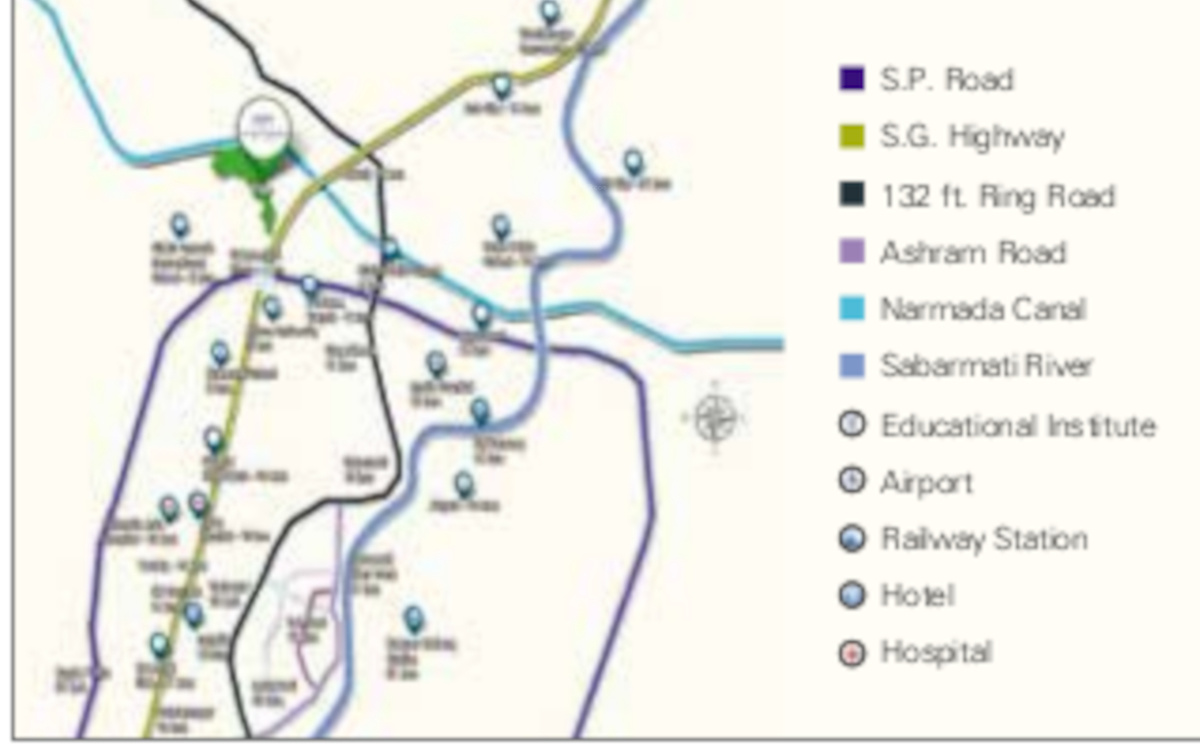 la marina Location Plan