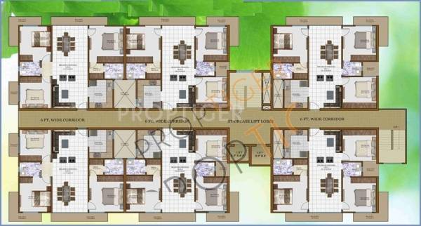 Images for Cluster Plan of MI Riviera Residency