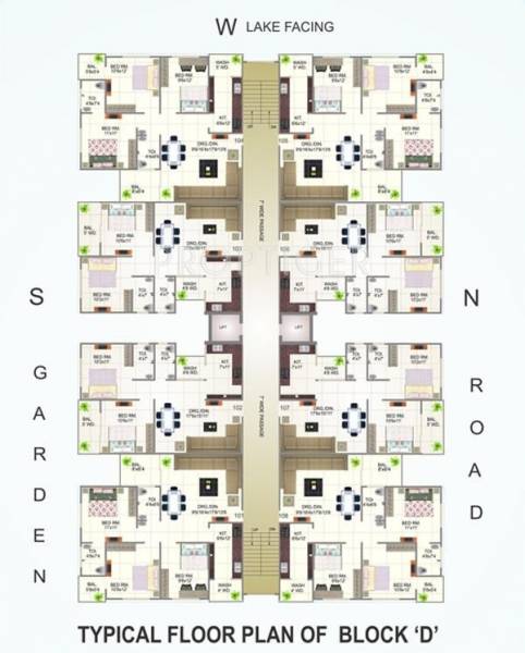 Images for Cluster Plan of Matrika Casa Greens