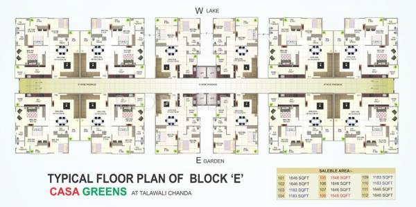 Images for Cluster Plan of Matrika Casa Greens