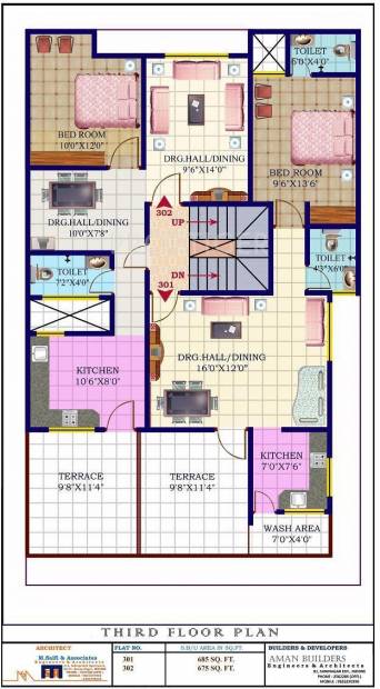 Images for Cluster Plan of Aman Builders Aman Classic