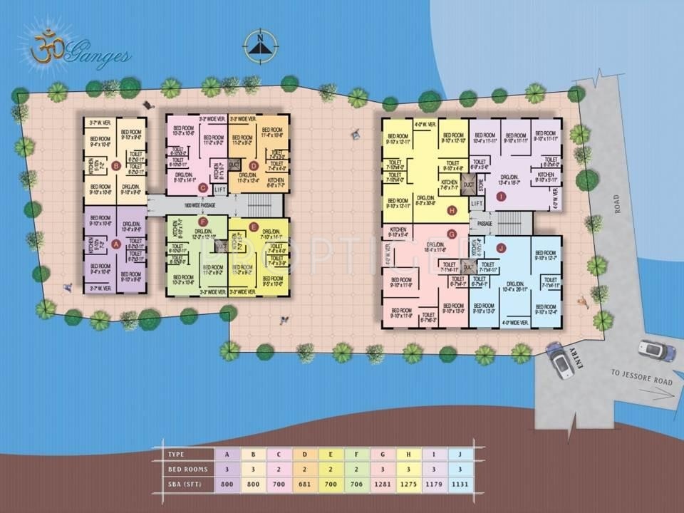 Images for Cluster Plan of Ganges Om Ganges