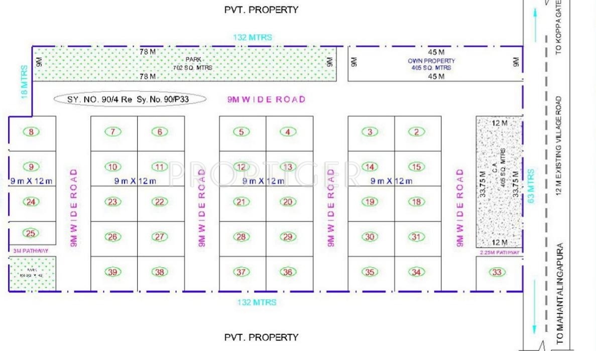 Images for Master Plan of Excel Meadows II