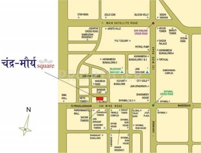 Kahan Developers Chandra Maurya Location Plan
