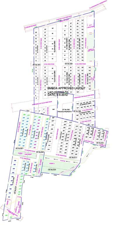 Images for Layout Plan of BBM Samruddhi Enclave