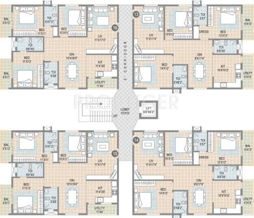  anantham Images for Cluster Plan of Sumadhura Anantham