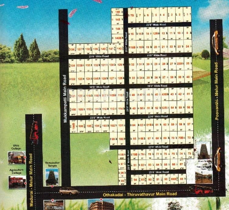 Jemi Housing Jemi GG City Plot Location Plan