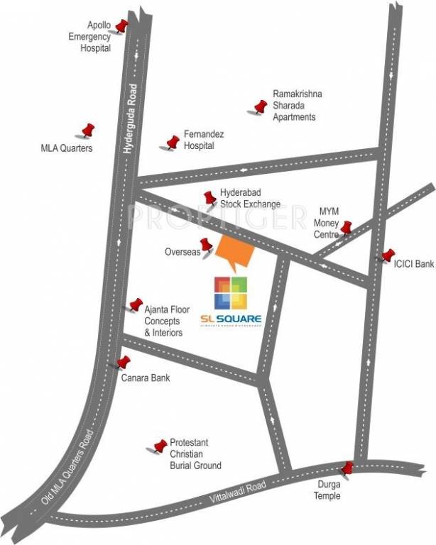 Images for Location Plan of Shriya SL Square