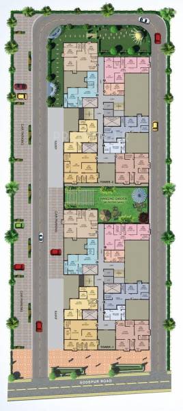  towers Tower 1 Cluster Plan