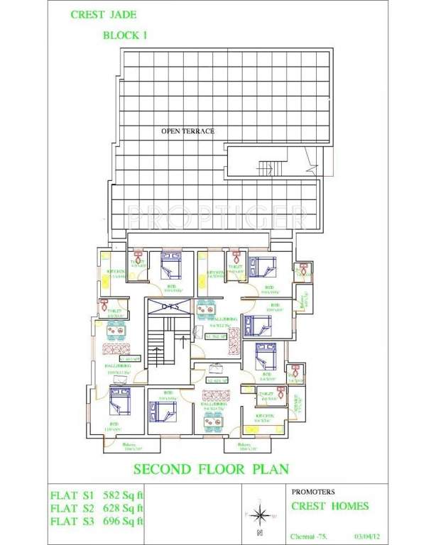 Images for Cluster Plan of Crest Homes Crest Jade I