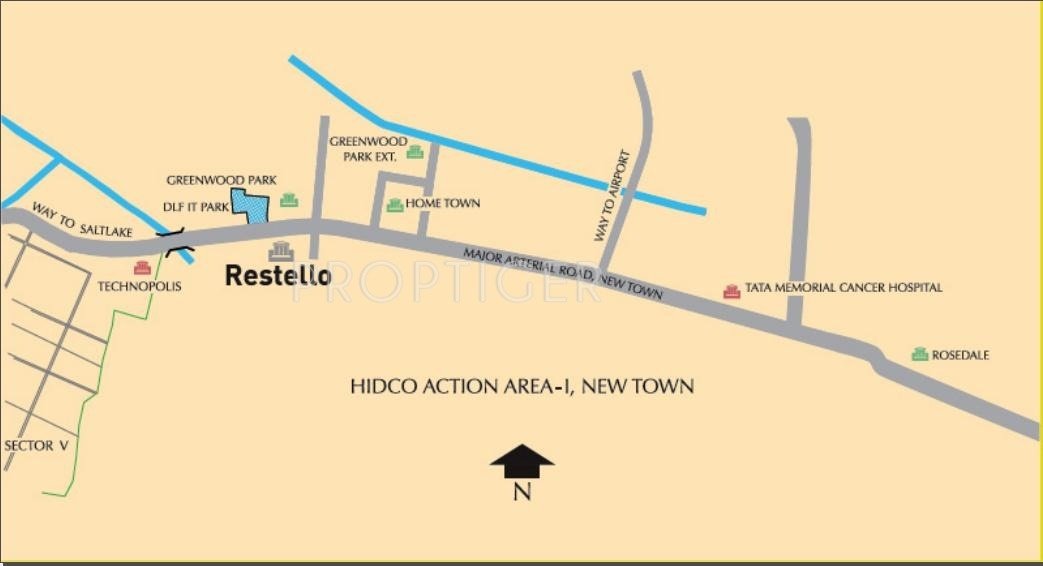  restello Images for Location Plan of Shrachi Restello