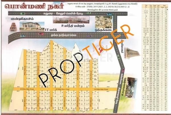 Master Plan Jemi Housing Jemi Ponmani Nagar Master Plan