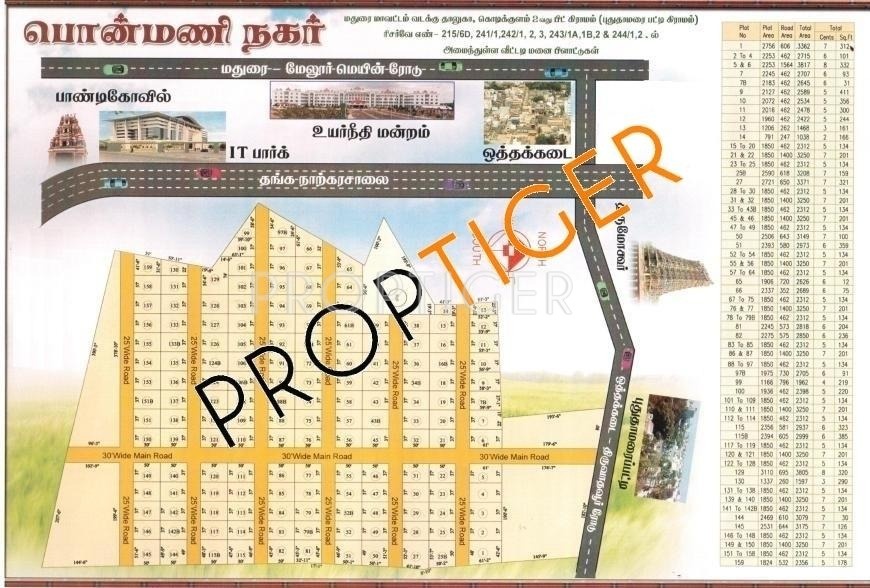 Jemi Housing Jemi Ponmani Nagar Master Plan