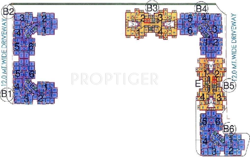 Images for Cluster Plan of DLF Westend Heights New Town