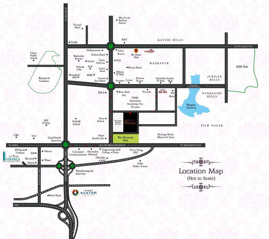bhooja Images for Location Plan of My Home Bhooja