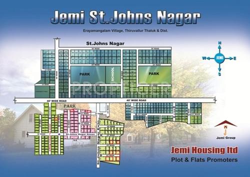 Jemi Housing St Johns Nagar Layout Plan