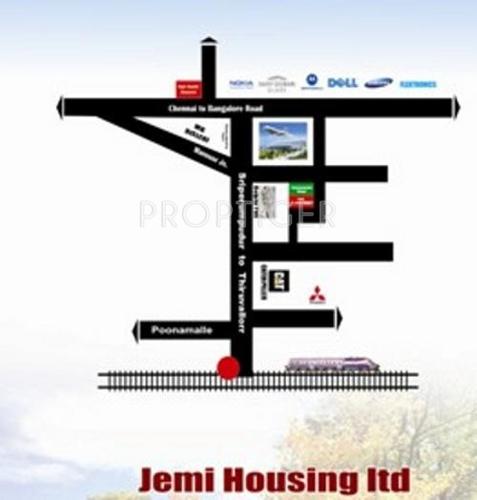 Jemi Housing St Johns Nagar Location Plan