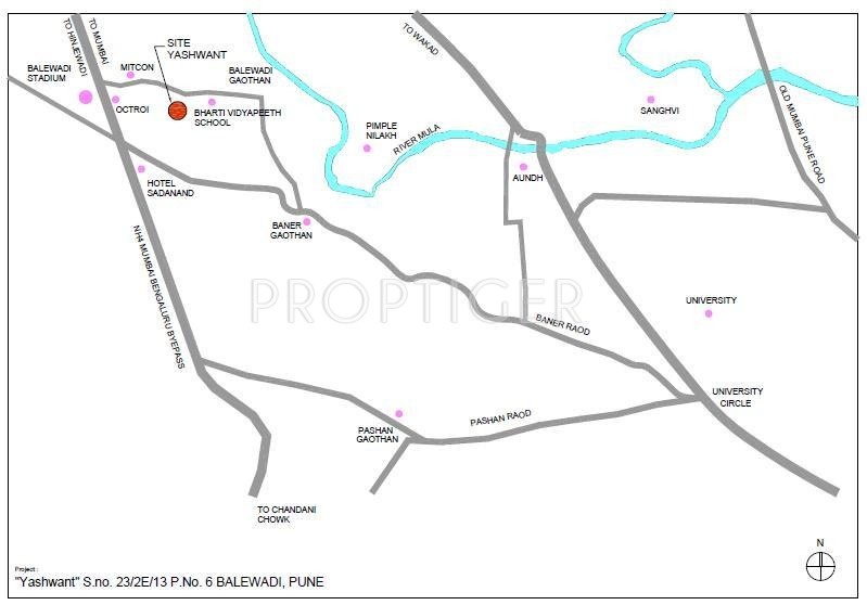 Images for Location Plan of Siddharth Constructions Yashwant Society