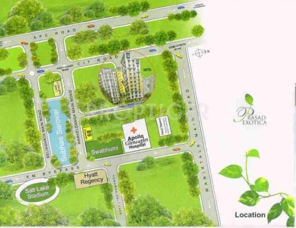 Images for Location Plan of Prasad Group Prasad Exotica