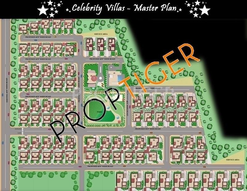 Images for Master Plan of Prajay Celebrity Villas