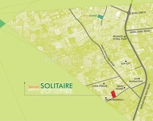  solitaire Images for Location Plan of Binori Solitaire