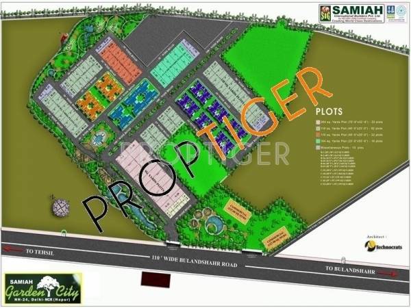 Images for Master Plan of Samiah International Builders Samiah Garden City