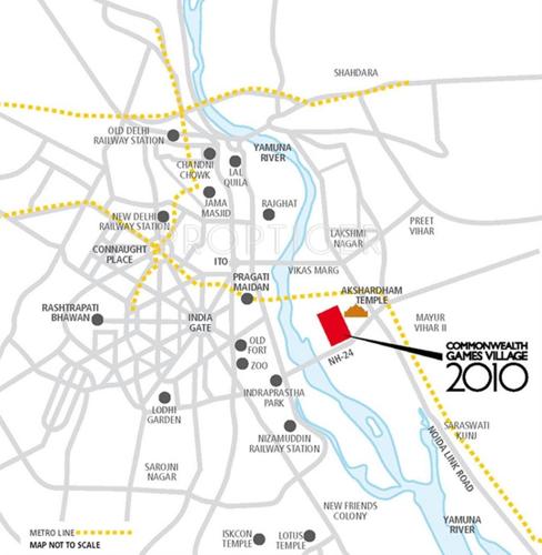  commonwealth-games-village Images for Location Plan of Emaar India Commonwealth Games Village
