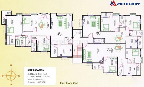 Images for Cluster Plan of Antony Associates Blossom