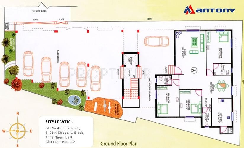 Images for Cluster Plan of Antony Associates Blossom
