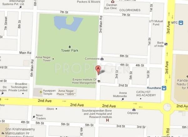 Antony Associates Blossom Location Plan