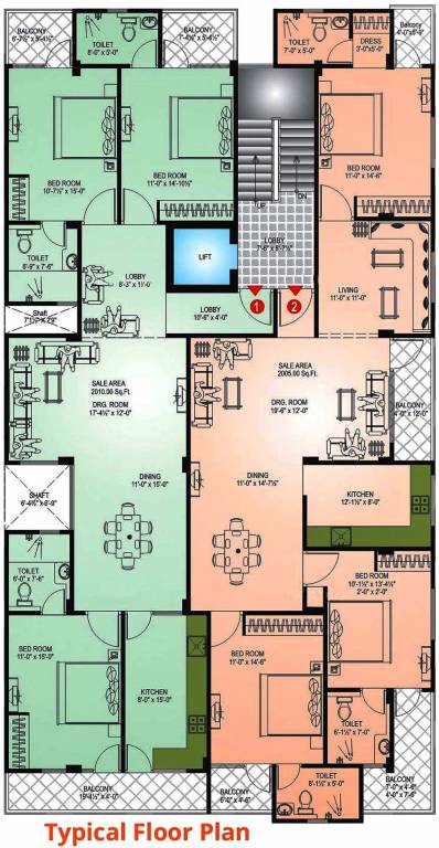Images for Cluster Plan of Reputed DS Residency