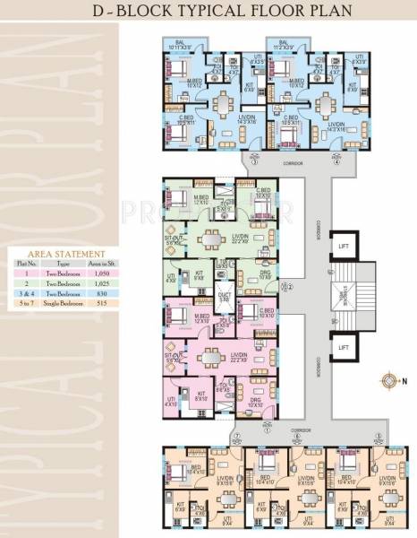 Images for Cluster Plan of Modi Properties Paramount Residency Images for Cluster Plan of Modi Properties Paramount Residency