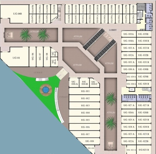  mall Cluster Plan