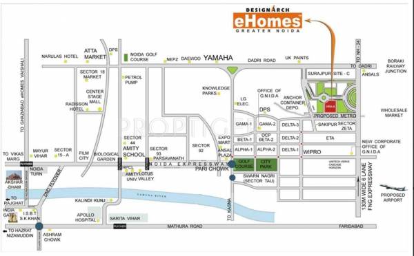 Images for Location Plan of Dasnac Designarch e Homes