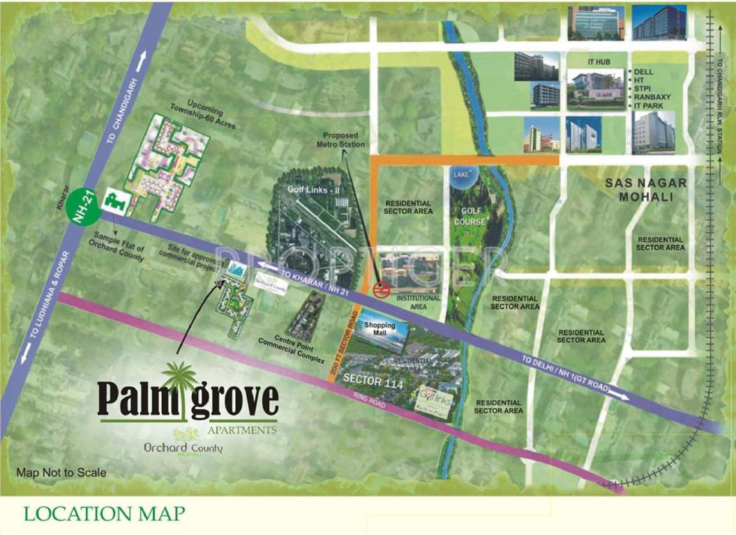  palm grove Images for Location Plan of Ansal Palm Grove