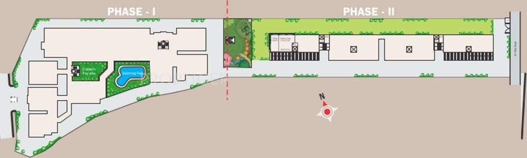  palm springs Images for Layout Plan of Modi Palm Springs