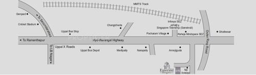  emerald-heights Images for Location Plan of Modi Emerald Heights