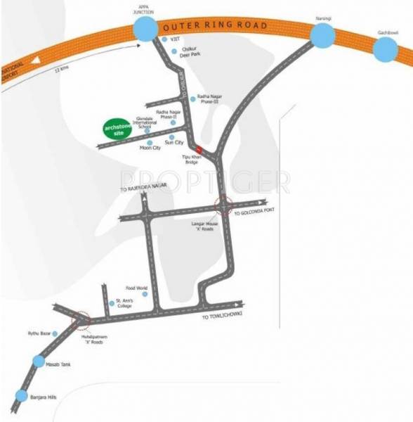 Images for Location Plan of Anuradha Arch Stone