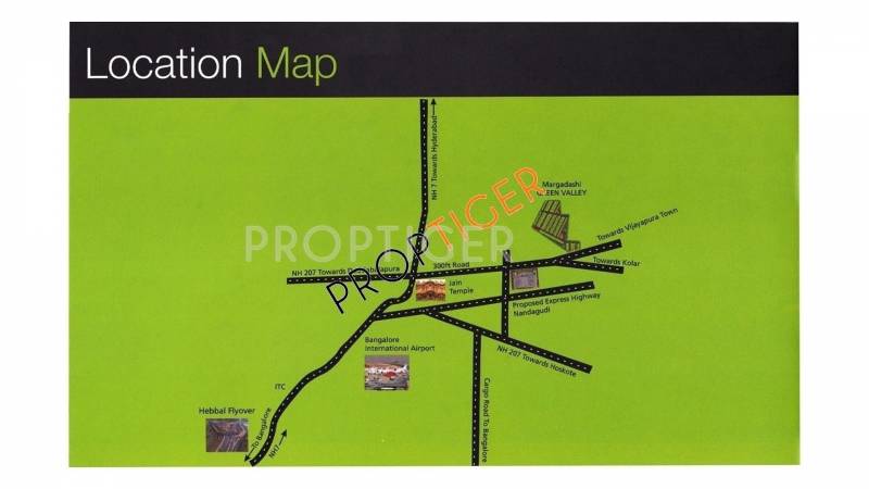 Images for Location Plan of Margadarshi Margadarshi Green Valley