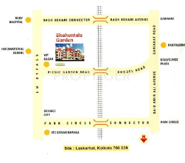 Images for Location Plan of Vindhya Sakuntala Gardens