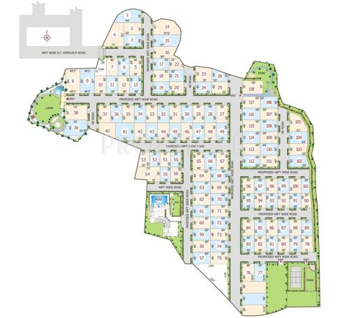  andal-homes Images for Layout Plan of SLV Andal Homes