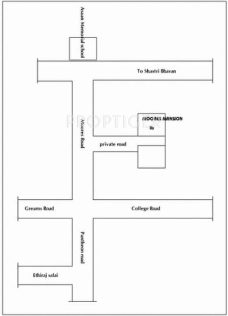 Images for Location Plan of India Moores Mansions