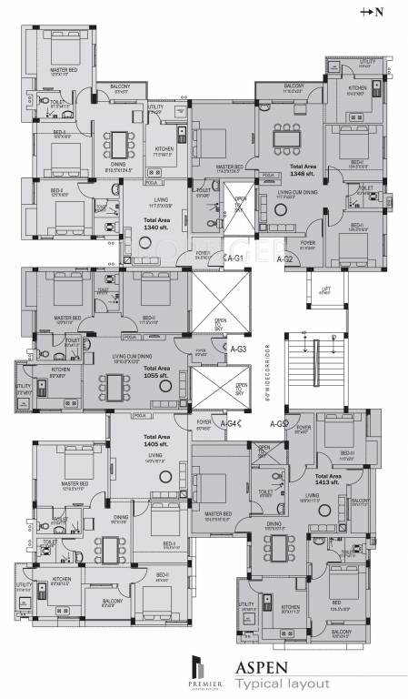 Images for Cluster Plan of Premier Estates Enclave