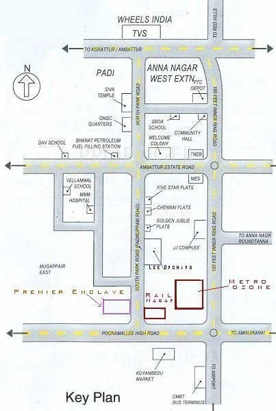 Premier Estates Premier Enclave Location Plan