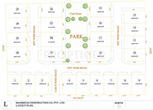 Images for Layout Plan of Manbhum Bougainville