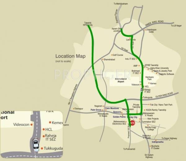 Images for Location Plan of Vision Spandana