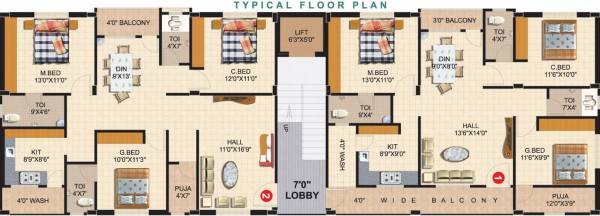 Images for Cluster Plan of Nymisha Infrastructure Pvt Ltd Arcade